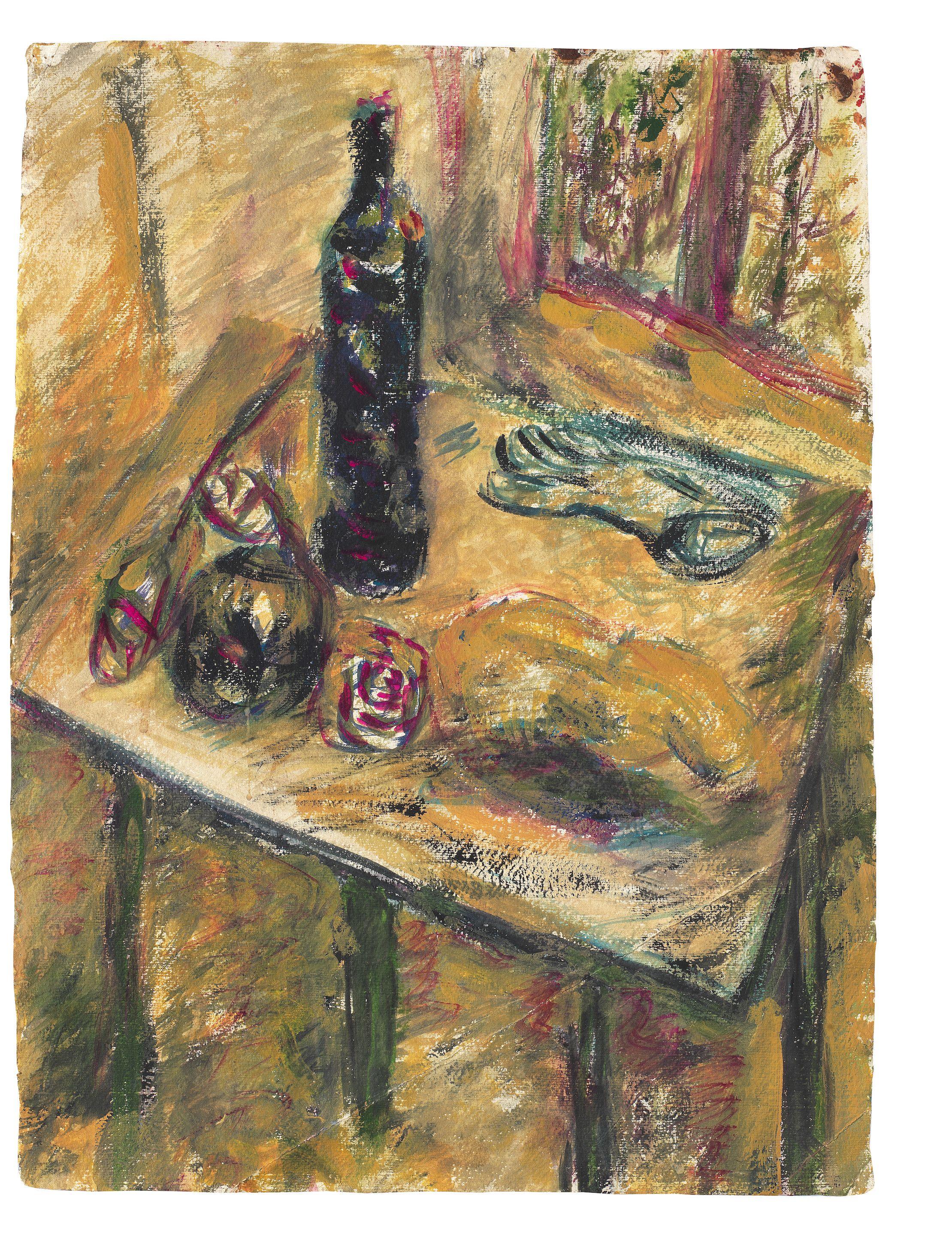 Vladimir Igorevich Yakovlev - Still life with a table unframed