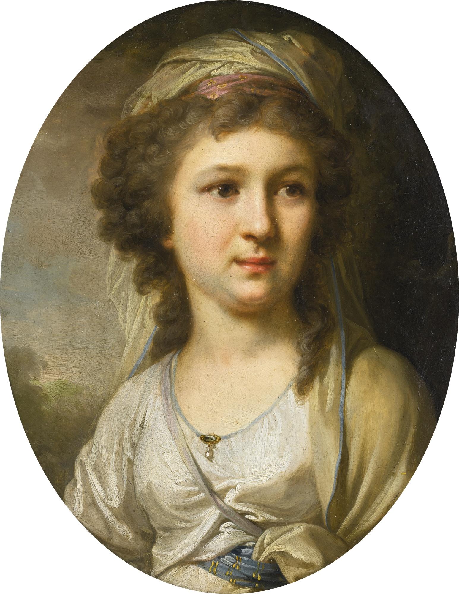 Vladimir Lukich Borovikovsky - Portrait Of A Lady