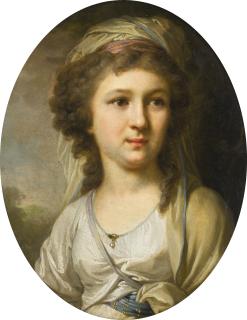 Vladimir Lukich Borovikovsky - Portrait Of A Lady