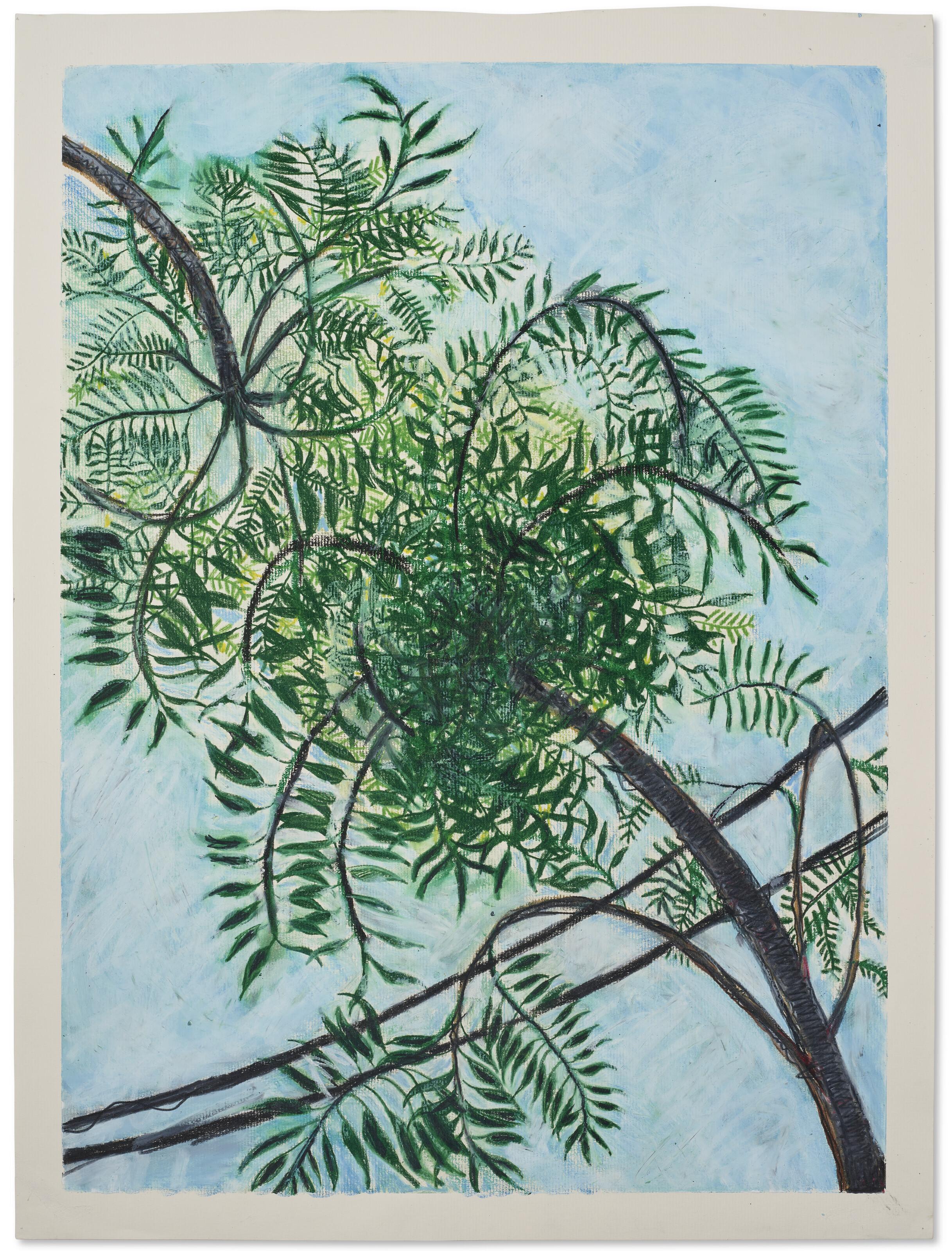 Vladimir Maicovski - Trees of Heaven, Summer, Ridgewood