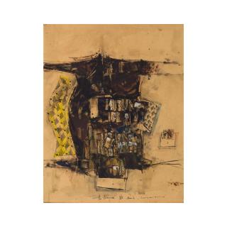 Vladimir Nemukhin - Table à cartes/ Card table