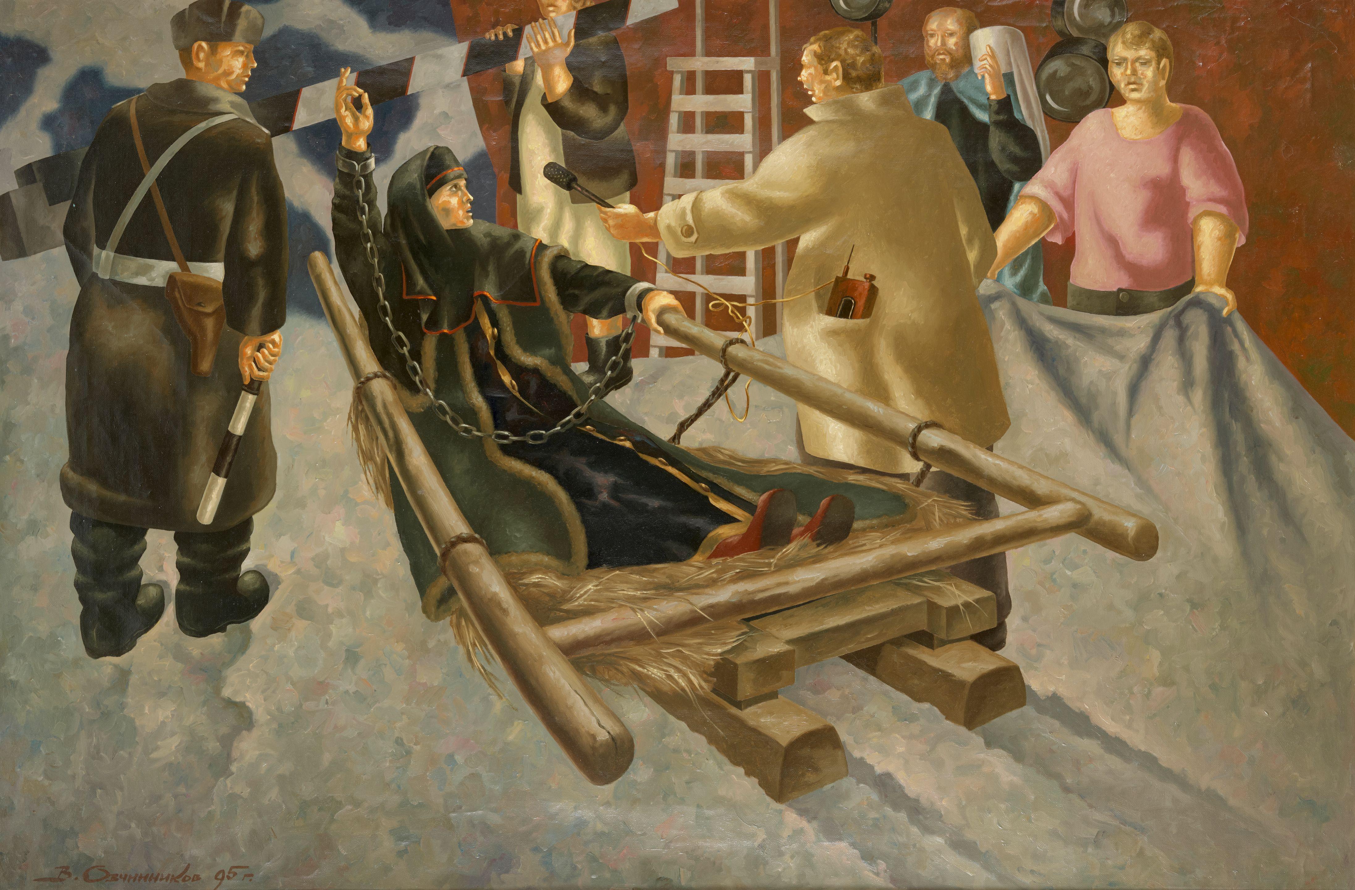 Vladimir Ovchinnikov - \'Final rehearsal (Boyar woman Morozova)\'