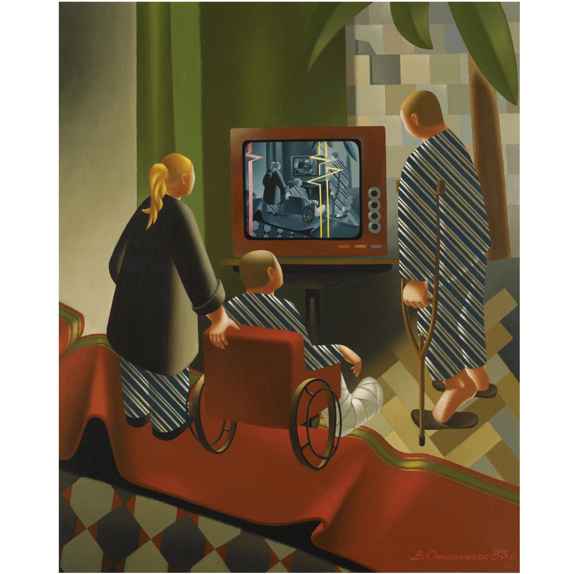 Vladimir Ovchinnikov - Watching Television