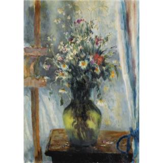 Vladimir Vasilevich Lebedev - Still Life Of Flowers
