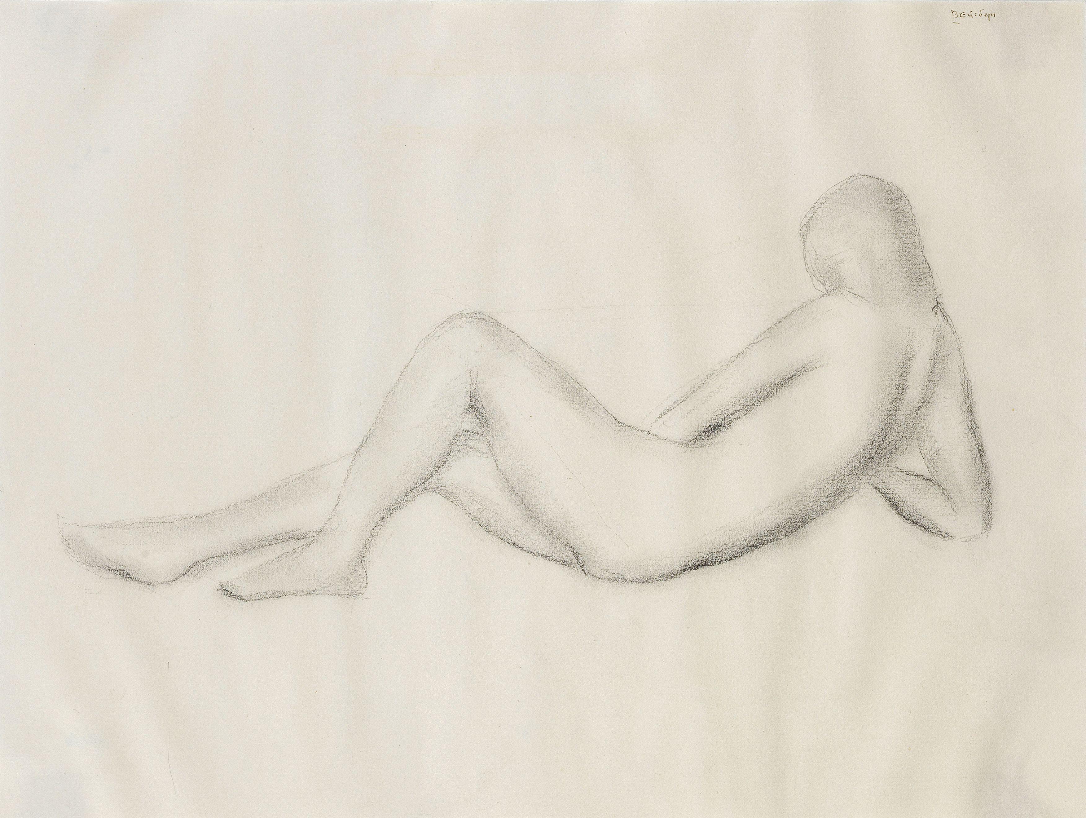 Vladimir Weisberg - Nude (from the back)