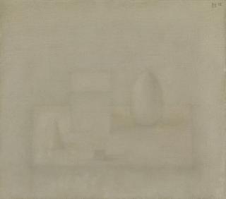 Vladimir Weisberg - Still Life With Cubes, Pyramid And Egg