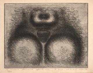 Vladimir Yankilevsky - A pair of etchings from the series Anatomy of Feelings, 1972