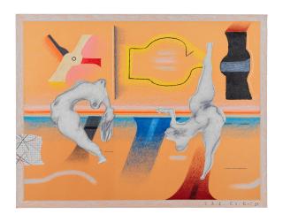 Vladimir Yankilevsky - De la série Ville/ From the cycle City