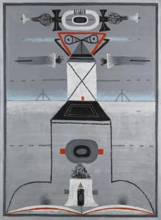 Vladimir Yankilevsky - Woman At The Seaside With Red