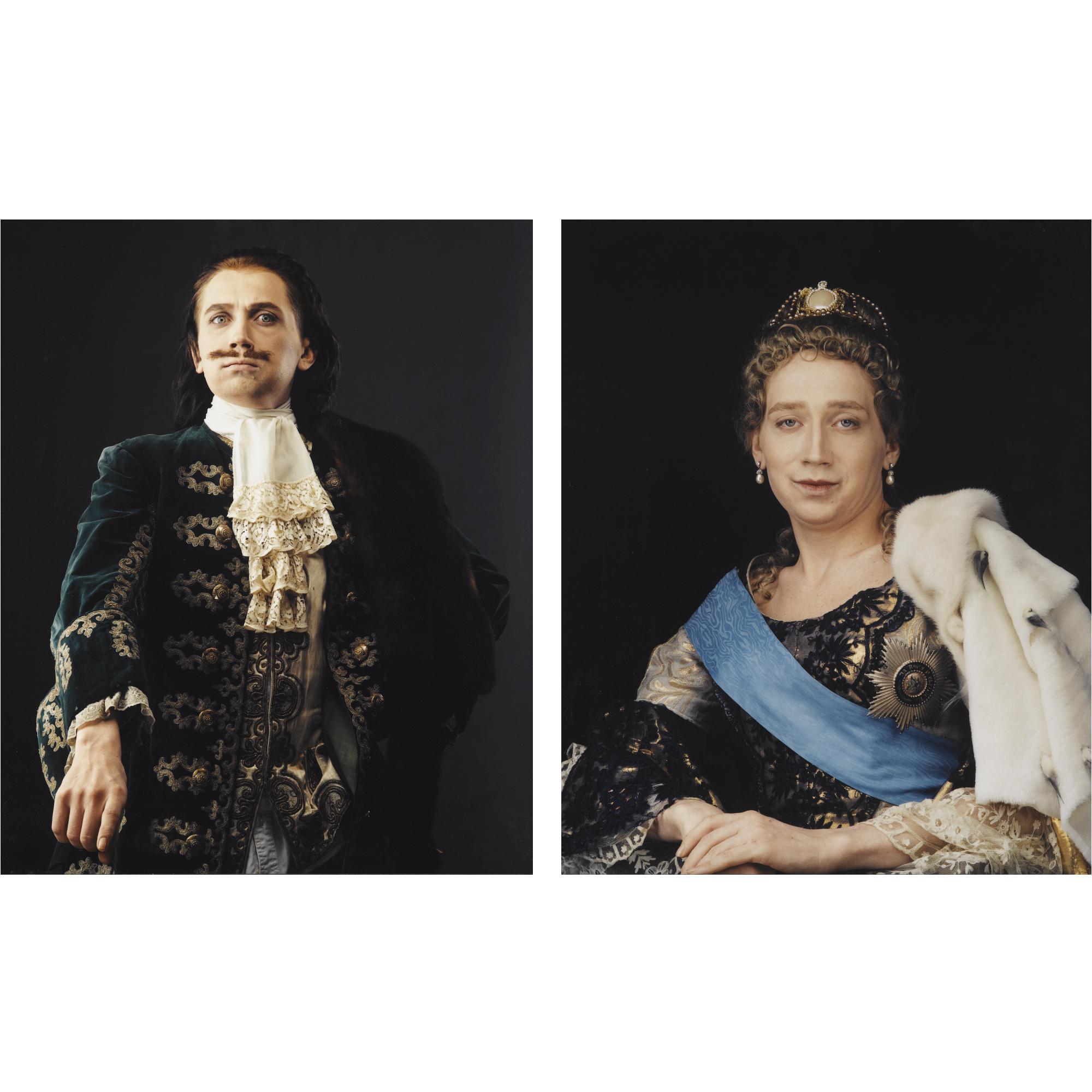 Vladislav Mamyshev-Monroe - Peter The Great Catherine The Great