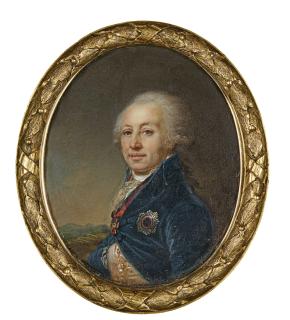 Vladmir Lukich Borovikovsky - Portrait Of Count Alexei Ivanovich Vasiliev (1742-1807)