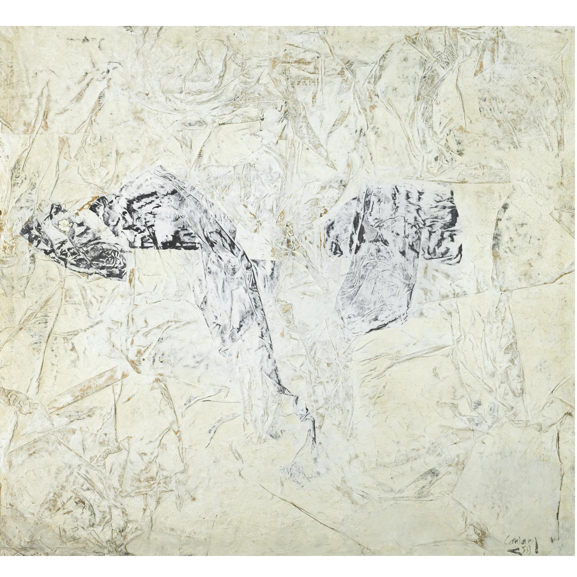 Vlassis Caniaris - Greek Black And White Wall