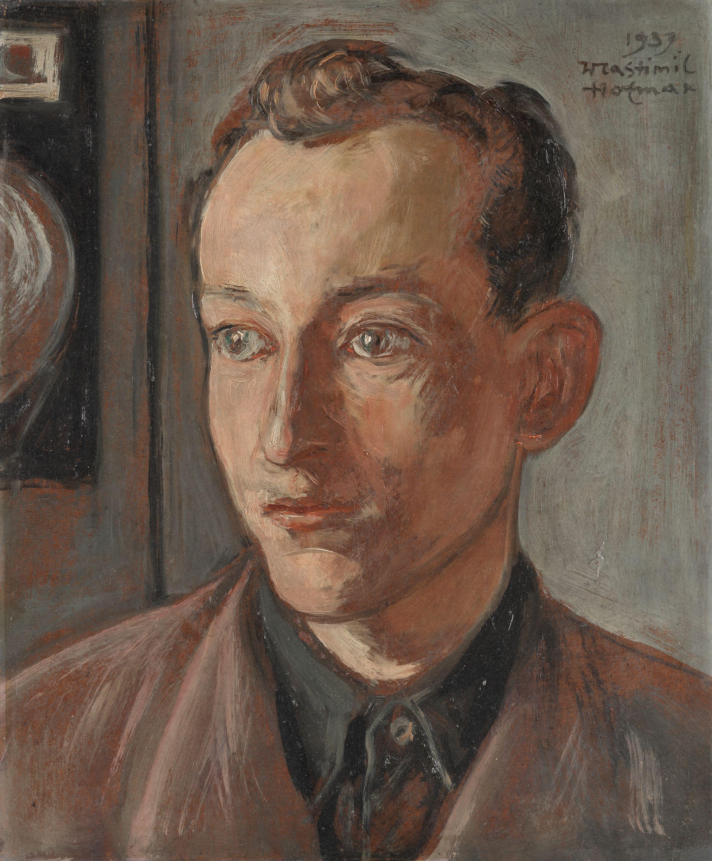 Vlastimil Hofmann - Portrait of a young man