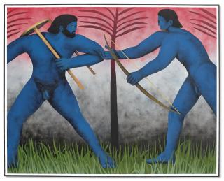 Vojtěch Kovařík - Fight between Hercules and Apollo for the Tripod