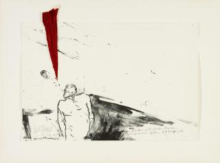 Volker Tannert - Der Künstler vertreibt dem Publikum mit symbolischen Gesten die Langeweile