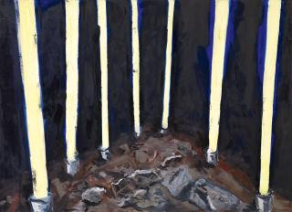 Volker Tannert - Ohne Titel (Unsere Wünsche wollen Kathedralen bauen)