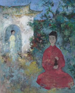 Vu Cao Dam - A la pagode (At the Pagoda)