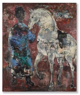 Vu Cao Dam - Cavalier et Cheval (Rider and Horse)