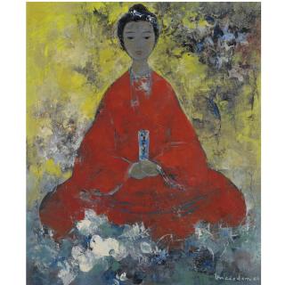 Vu Cao Dam - Déesse À La Robe Rouge