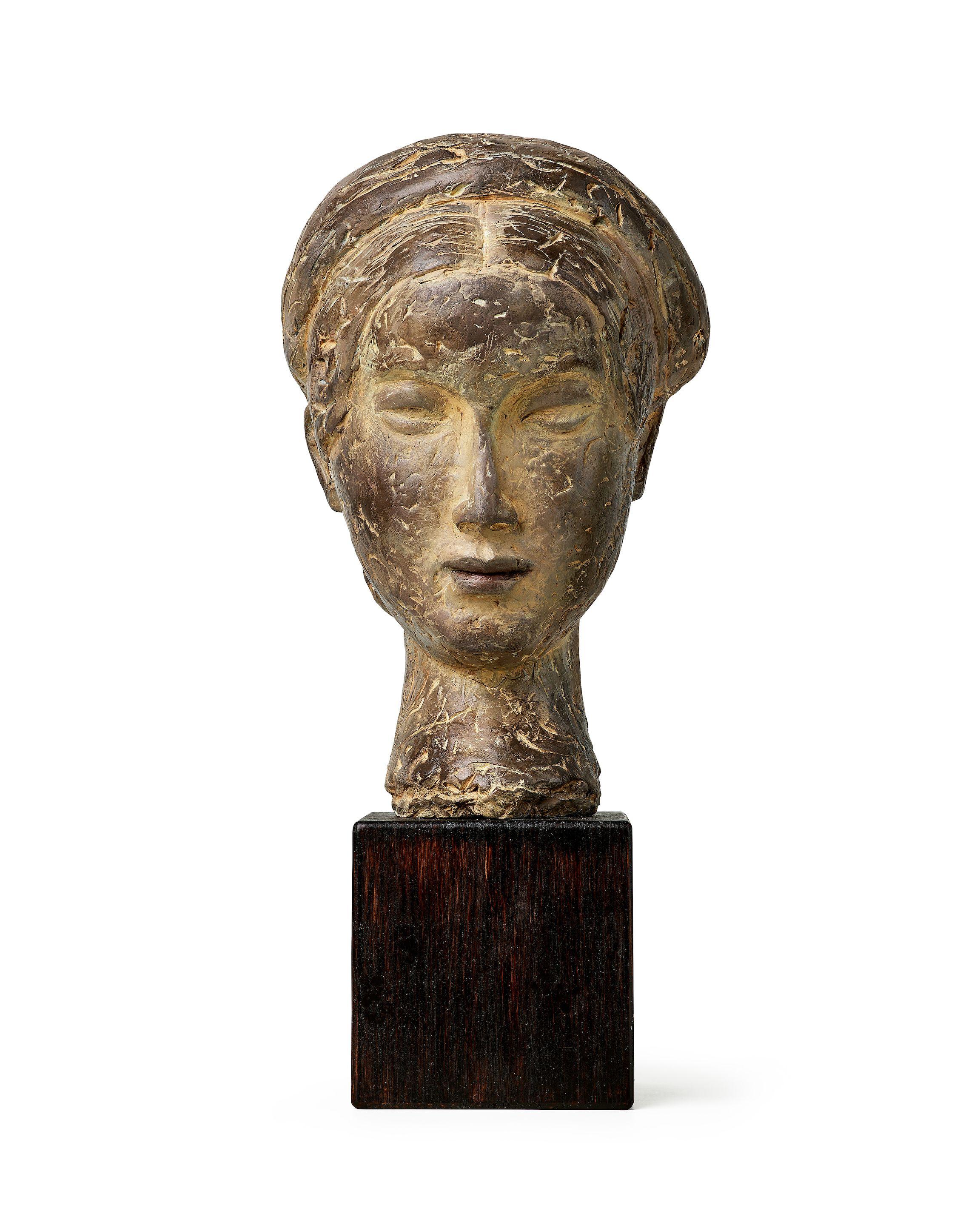 Vu Cao Dam - Head of a Young Lady