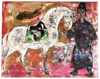 Vu Cao Dam - Palefrenier Et Son Cheval