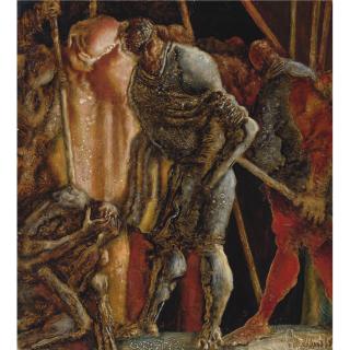 Vyacheslav Mikhailov - Russian Taken Under Arrest From The Series Old Masters, 1985