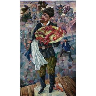 Vyacheslav Vasil\'Evich Kalinin - The Lobster Seller