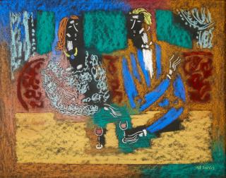 Vytautas Kasiulis - Untitled 19 3/4 x 25 1/2 in. (50.2 x 64.8 cm)