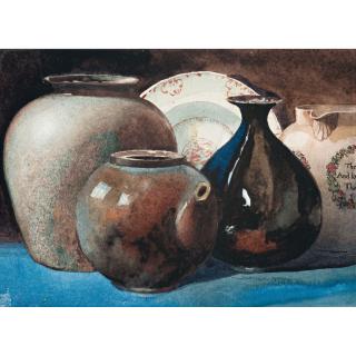 W. Blamire Young - Australian The Old Pottery