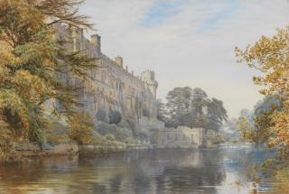 W. Cheesman - Lilleshall Abbey with lake