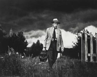 W. Eugene Smith - Dr Ernest Ceriani makes a house call on foot, Kremmling, Colorado (from \'Country Doctor\' essay), September 20, 1948
