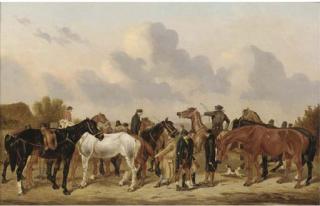 W.H.M. Turner - At The Horse Fair