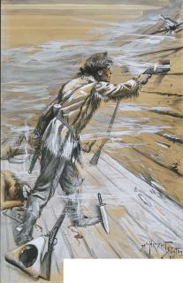 W. Herbert Dunton - He fired two shots in rapid succession