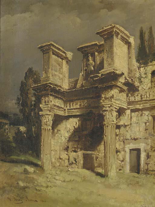 W. Kray - Ruins in Rome