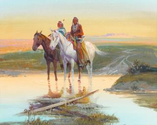 W. Steve Seltzer - In the Shadow of Square Butte