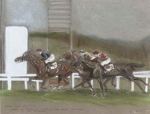 W. V. Longe - The Last Fence, The Grand National, 1902