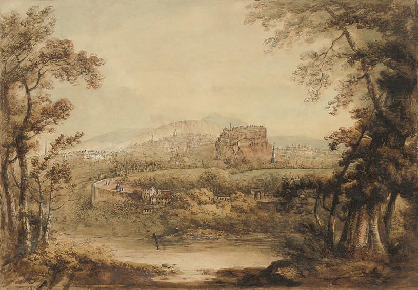 W. Wilson - Edinburgh From Near St Barnard\'S Well