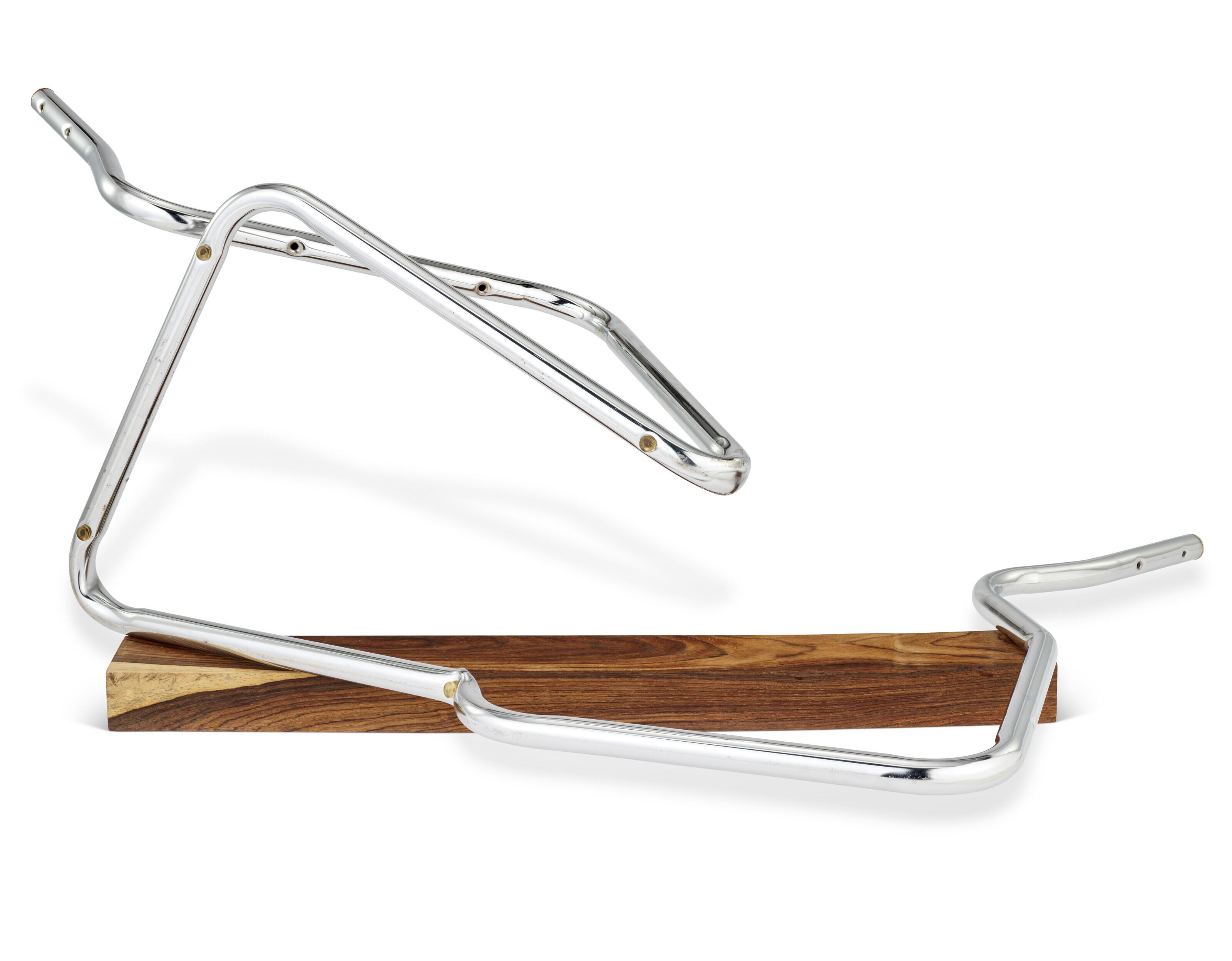 Wade Guyton - Untitled Action Sculpture (Breuer, Cocobolo)