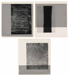 Wade Guyton - Untitled; Untitled (20); Untitled (33)