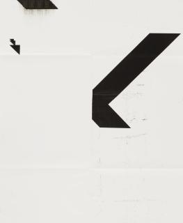 Wade Guyton - X Poster (Untitled, 2008, Epson Uiltrachrome Inkjet On Linen, 84 X 69 Inches, Wg2001)