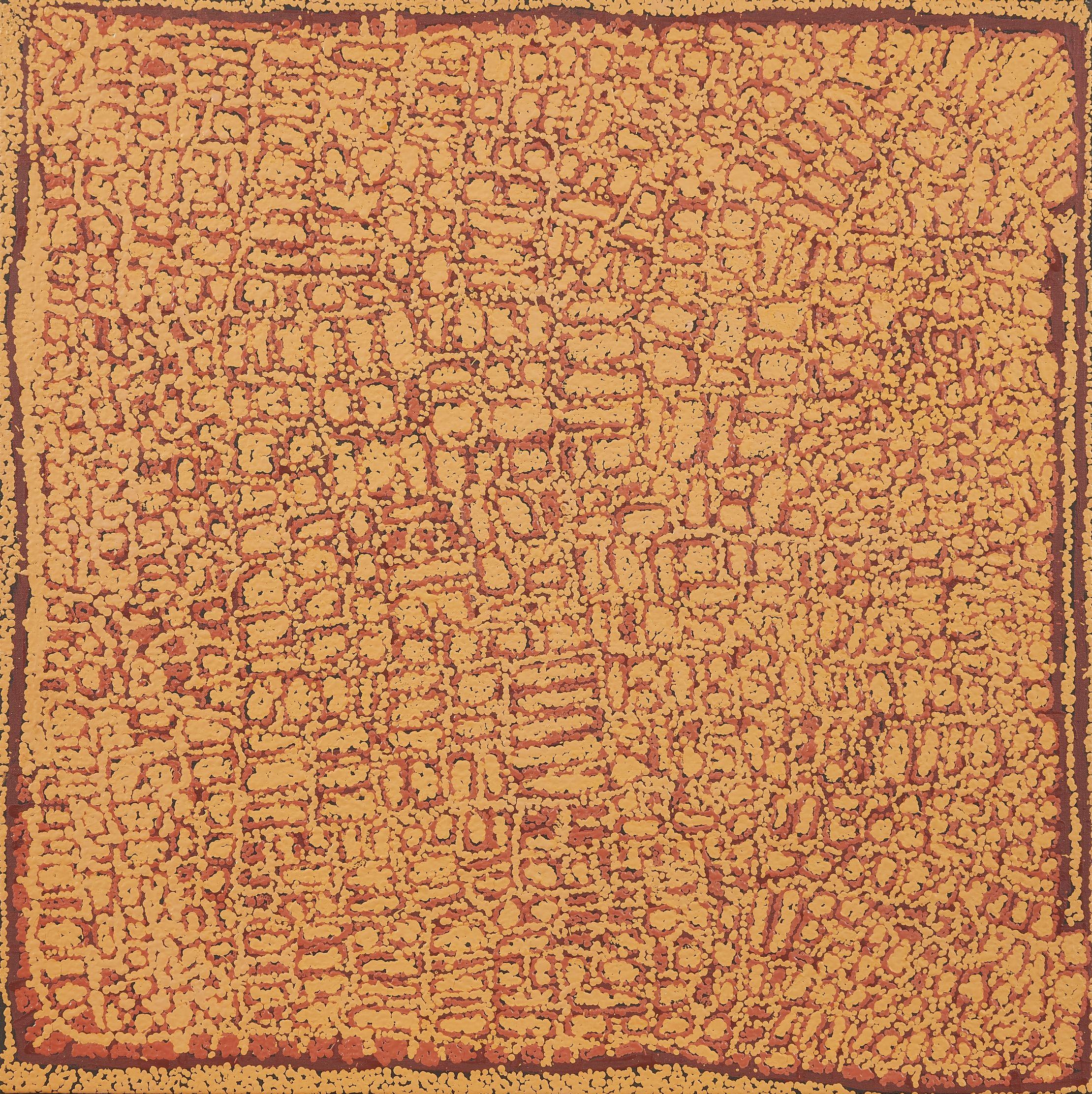 Walangkura Napanangka - Untitled (Designs associated with the travels of Kutungka Napanangka), 2001