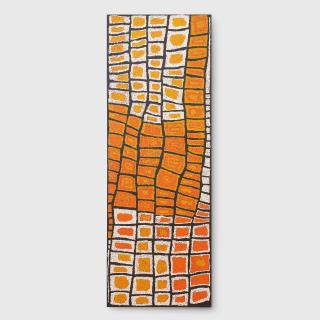 Walangkura Napanangka - Untitled (Designs associated Yarrngawarri, a claypan and Lake Site near the Tjukurla community), 2003