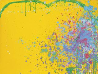 Walasse Ting - A Swarm Of Bees