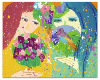 Walasse Ting - Alma & Wilma