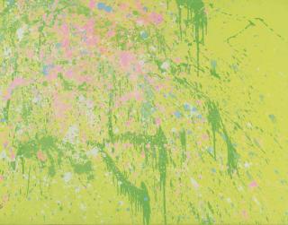 Walasse Ting - CHERRY BLOSSOM