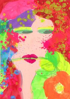 Walasse Ting - Dance with Me