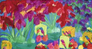 Walasse Ting - Flowers And Birds