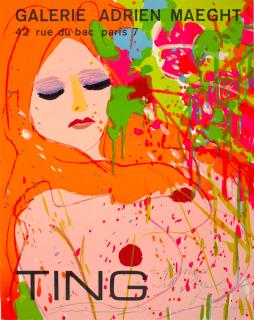 Walasse Ting - Galerie Adrien Maeght Poster