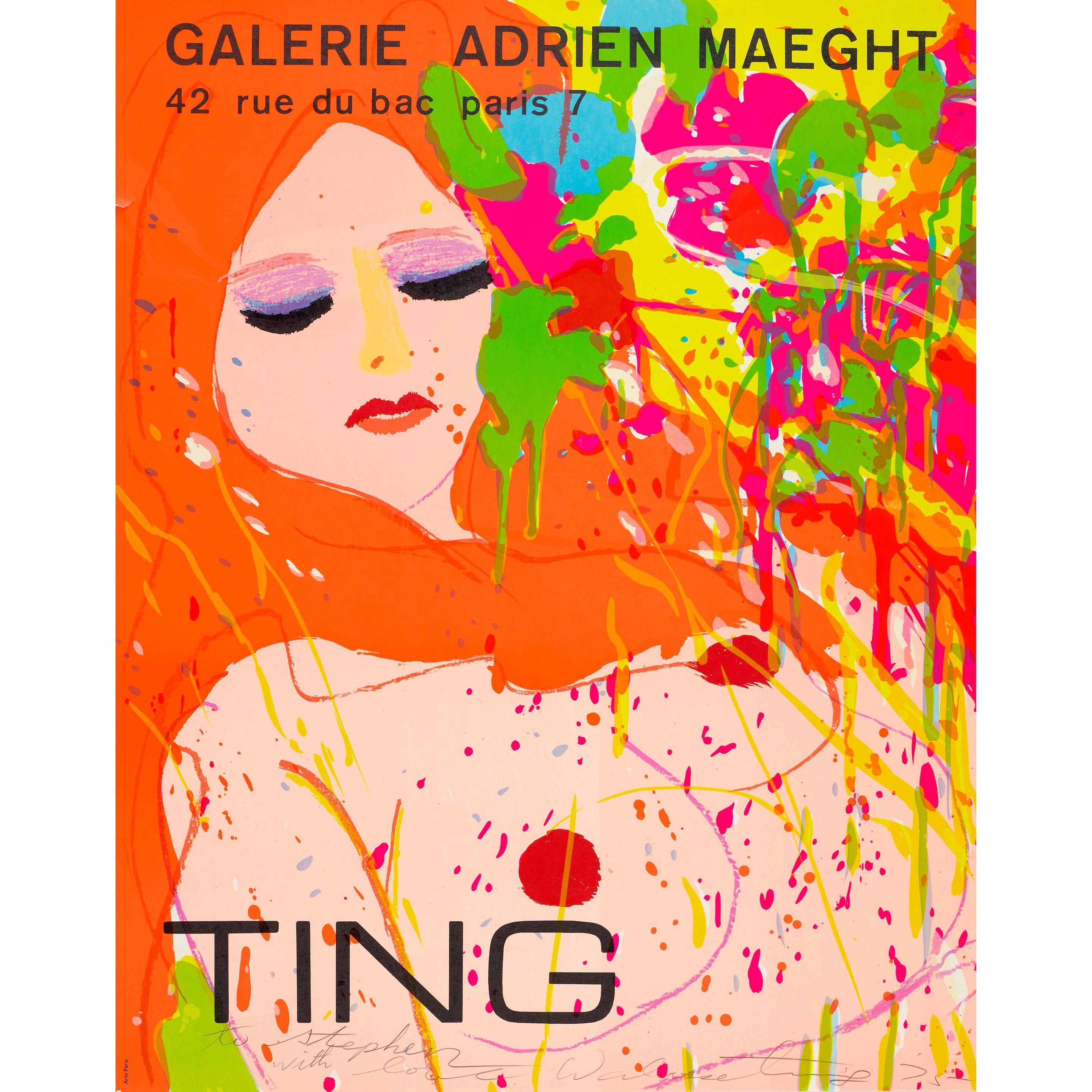 Walasse Ting - Galerie Adrien Maeght Poster