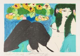 Walasse Ting - Geisha, 1988